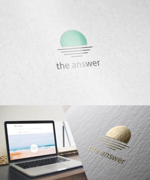 andy2525 (andy_design)さんの心理学を学べる・メンタルを強くするオンラインスクール「the answer」のロゴへの提案