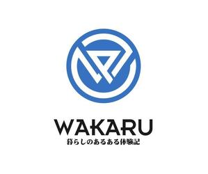 ぽんぽん (haruka0115322)さんの体験記まとめサイト「暮らしのあるある体験記_WAKARU」ロゴ作成への提案