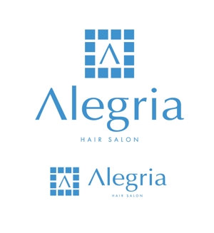 郷山志太 (theta1227)さんのプライベートサロン美容室Alegria（アレグリア）のロゴデザインへの提案