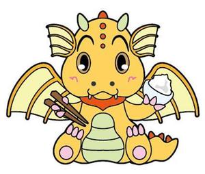 かすみゆう (ToruKuwabata)さんのかわいいドラゴンのイラスト（ロゴマーク）への提案