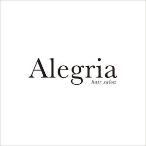 nobdesign (nobdesign)さんのプライベートサロン美容室Alegria（アレグリア）のロゴデザインへの提案