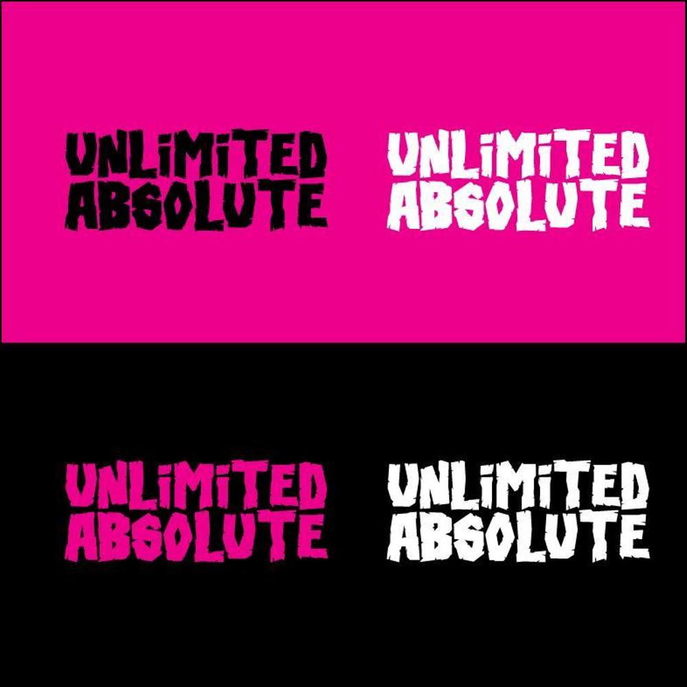 バンド「UNLIMITED ABSOLUTE」のロゴ