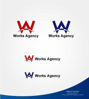 invest (invest)さんの【企業ロゴ】コンサルティング会社「株式会社Works Agency」のロゴ作成依頼への提案