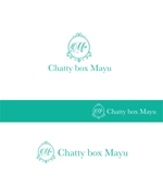 forever (Doing1248)さんのネイルサロン(&レザーデコ) 「 Chatty box Mayu 」 のロゴマークへの提案