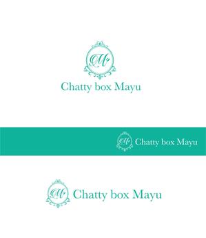 forever (Doing1248)さんのネイルサロン(&レザーデコ) 「 Chatty box Mayu 」 のロゴマークへの提案