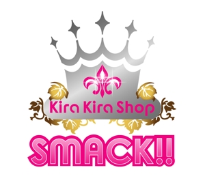 FISHERMAN (FISHERMAN)さんの「Kira Kira Shop  SMACK !!」のロゴ作成への提案