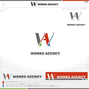 okam- (okam_free03)さんの【企業ロゴ】コンサルティング会社「株式会社Works Agency」のロゴ作成依頼への提案