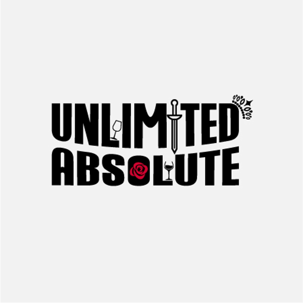 バンド「UNLIMITED ABSOLUTE」のロゴ