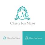 pickel01 (pikel01)さんのネイルサロン(&レザーデコ) 「 Chatty box Mayu 」 のロゴマークへの提案