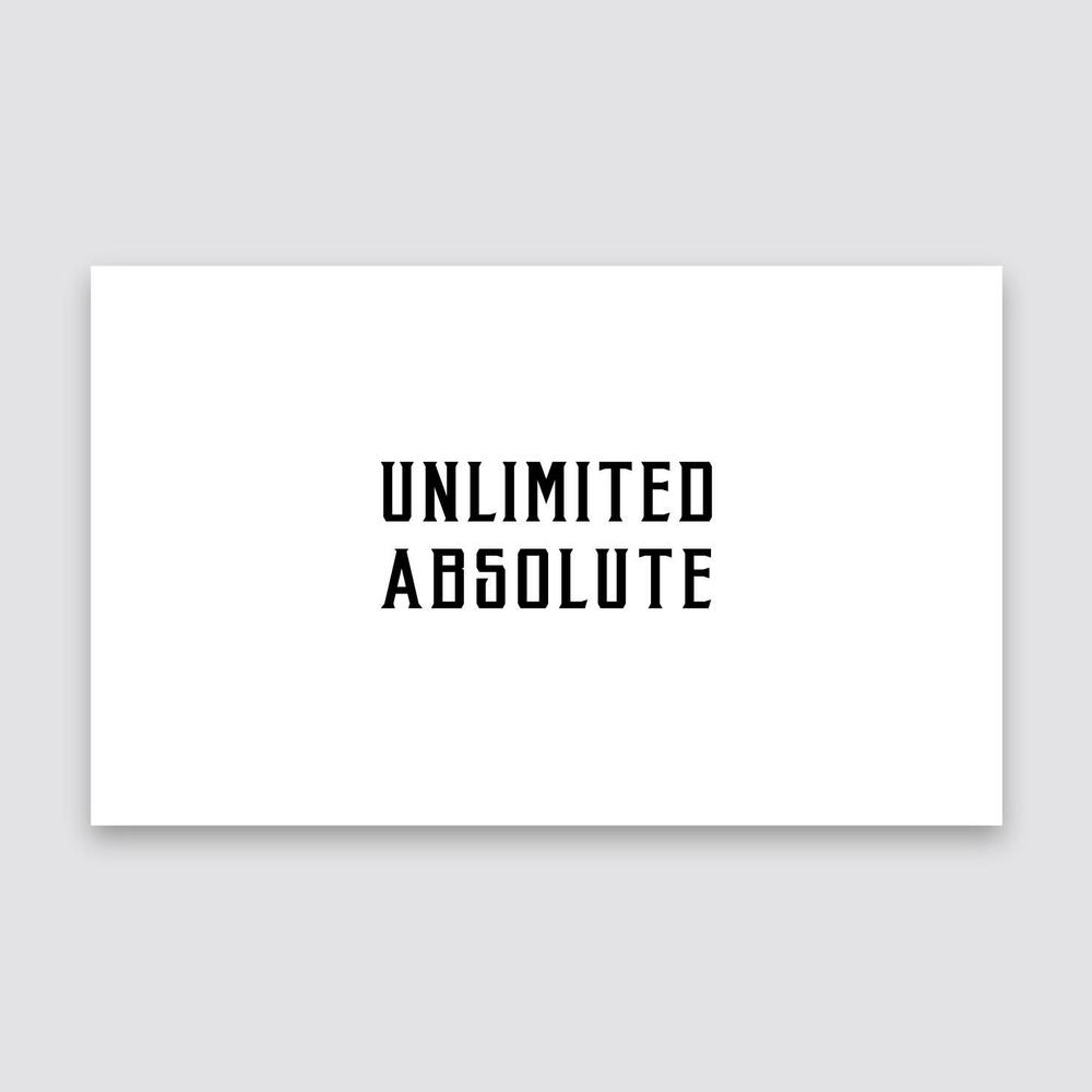 バンド「UNLIMITED ABSOLUTE」のロゴ