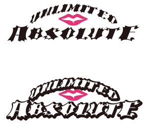 hide_suzukiさんのバンド「UNLIMITED ABSOLUTE」のロゴへの提案
