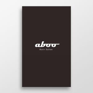 doremi (doremidesign)さんの美容院 aboo の ロゴへの提案