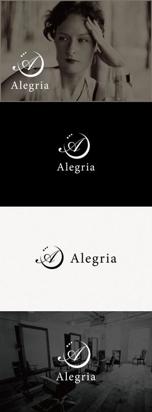 tanaka10 (tanaka10)さんのプライベートサロン美容室Alegria（アレグリア）のロゴデザインへの提案