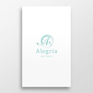 doremi (doremidesign)さんのプライベートサロン美容室Alegria（アレグリア）のロゴデザインへの提案