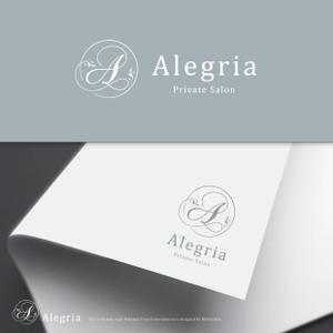 Morinohito (Morinohito)さんのプライベートサロン美容室Alegria（アレグリア）のロゴデザインへの提案