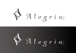 mint7さんのプライベートサロン美容室Alegria（アレグリア）のロゴデザインへの提案