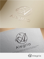 drkigawa (drkigawa)さんのプライベートサロン美容室Alegria（アレグリア）のロゴデザインへの提案