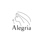 コトブキヤ (kyo-mei)さんのプライベートサロン美容室Alegria（アレグリア）のロゴデザインへの提案