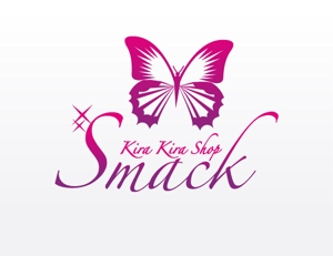 ヨピスヨレットルジェ (Roger_Llopis)さんの「Kira Kira Shop  SMACK !!」のロゴ作成への提案