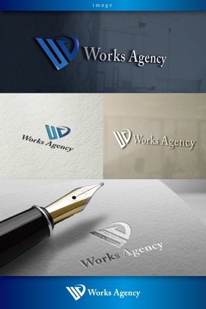 coco design (tomotin)さんの【企業ロゴ】コンサルティング会社「株式会社Works Agency」のロゴ作成依頼への提案