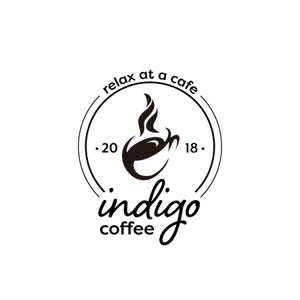 sasatte_inc_et (sst_et)さんのタイバンコクにも進出予定！のカフェ『indigo coffee』のロゴ作製への提案