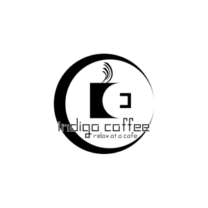 P-rangerさんのタイバンコクにも進出予定！のカフェ『indigo coffee』のロゴ作製への提案