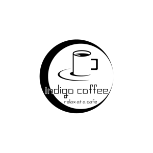 P-rangerさんのタイバンコクにも進出予定！のカフェ『indigo coffee』のロゴ作製への提案