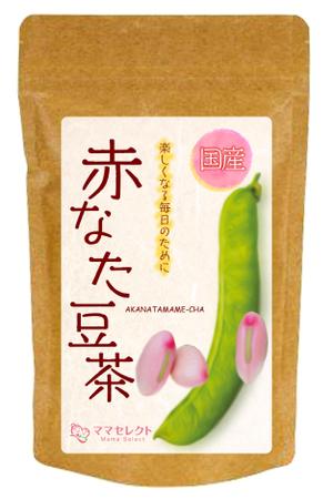 D0917 (D0917)さんの【イメージ画像あり】赤なた豆茶のシールデザインへの提案