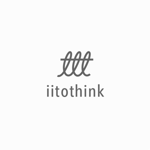 designdesign (designdesign)さんのアパレル会社「iitothink」のロゴへの提案