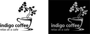 mika (mika-ring)さんのタイバンコクにも進出予定！のカフェ『indigo coffee』のロゴ作製への提案
