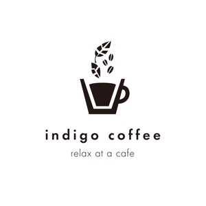 emdo (emdo)さんのタイバンコクにも進出予定！のカフェ『indigo coffee』のロゴ作製への提案