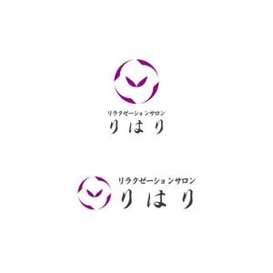 Yolozu (Yolozu)さんのリラクゼーションサロン「りはり」のロゴ制作への提案