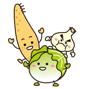 Aloha Peach (dpeach)さんの野菜のかわいーイラストへの提案