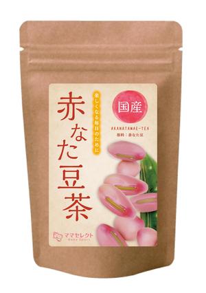 Hi-Hiro (Hi-Hiro)さんの【イメージ画像あり】赤なた豆茶のシールデザインへの提案