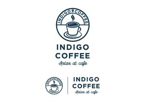 ADAT_design studio (adat1223)さんのタイバンコクにも進出予定！のカフェ『indigo coffee』のロゴ作製への提案