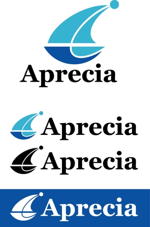 SUN DESIGN (keishi0016)さんの「アプレシア株式会社」のロゴ作成への提案
