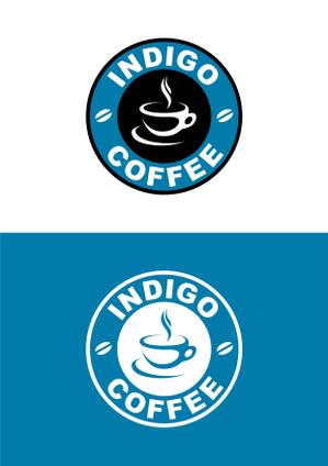 araim (araim)さんのタイバンコクにも進出予定！のカフェ『indigo coffee』のロゴ作製への提案