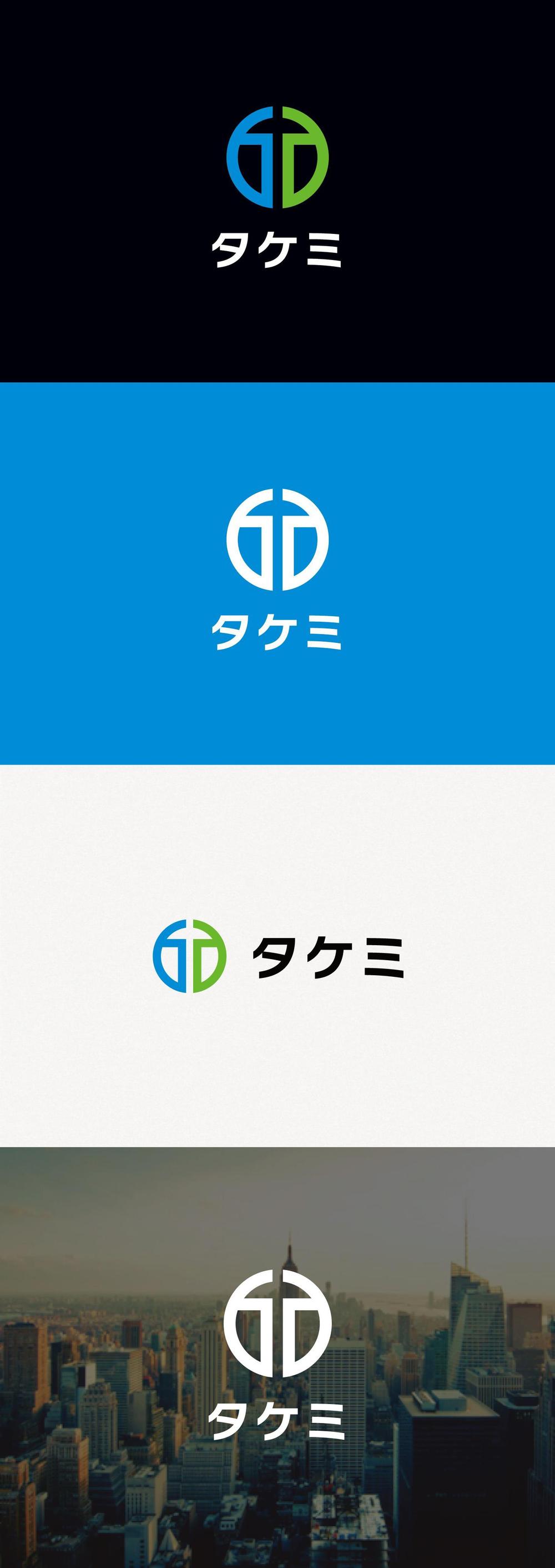 土木工事会社「株式会社タケミ」のロゴ制作