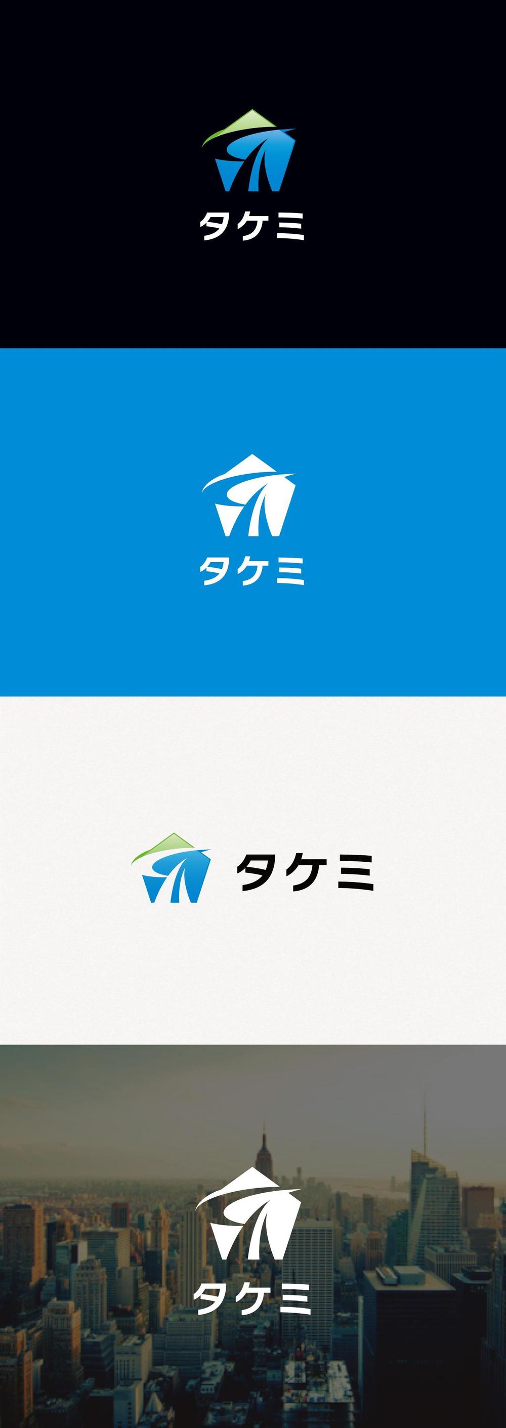 土木工事会社「株式会社タケミ」のロゴ制作