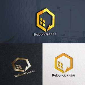 utamaru (utamaru)さんのRebonds株式会社のロゴへの提案