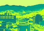 モスほたる (moss777)さんの街並み風景を基に、将来予測の過程を表現するイラスト３点への提案