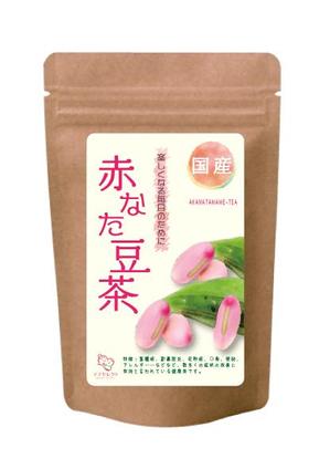 わかば (pure_sheep)さんの【イメージ画像あり】赤なた豆茶のシールデザインへの提案