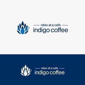 eiasky (skyktm)さんのタイバンコクにも進出予定！のカフェ『indigo coffee』のロゴ作製への提案