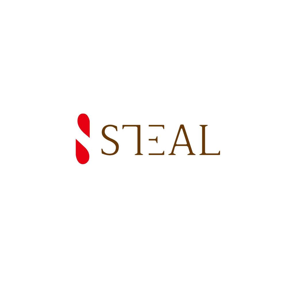 レザーブランド「STEAL」のロゴ作成