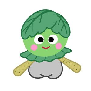 近江ロクヲ (oomik)さんの野菜のかわいーイラストへの提案