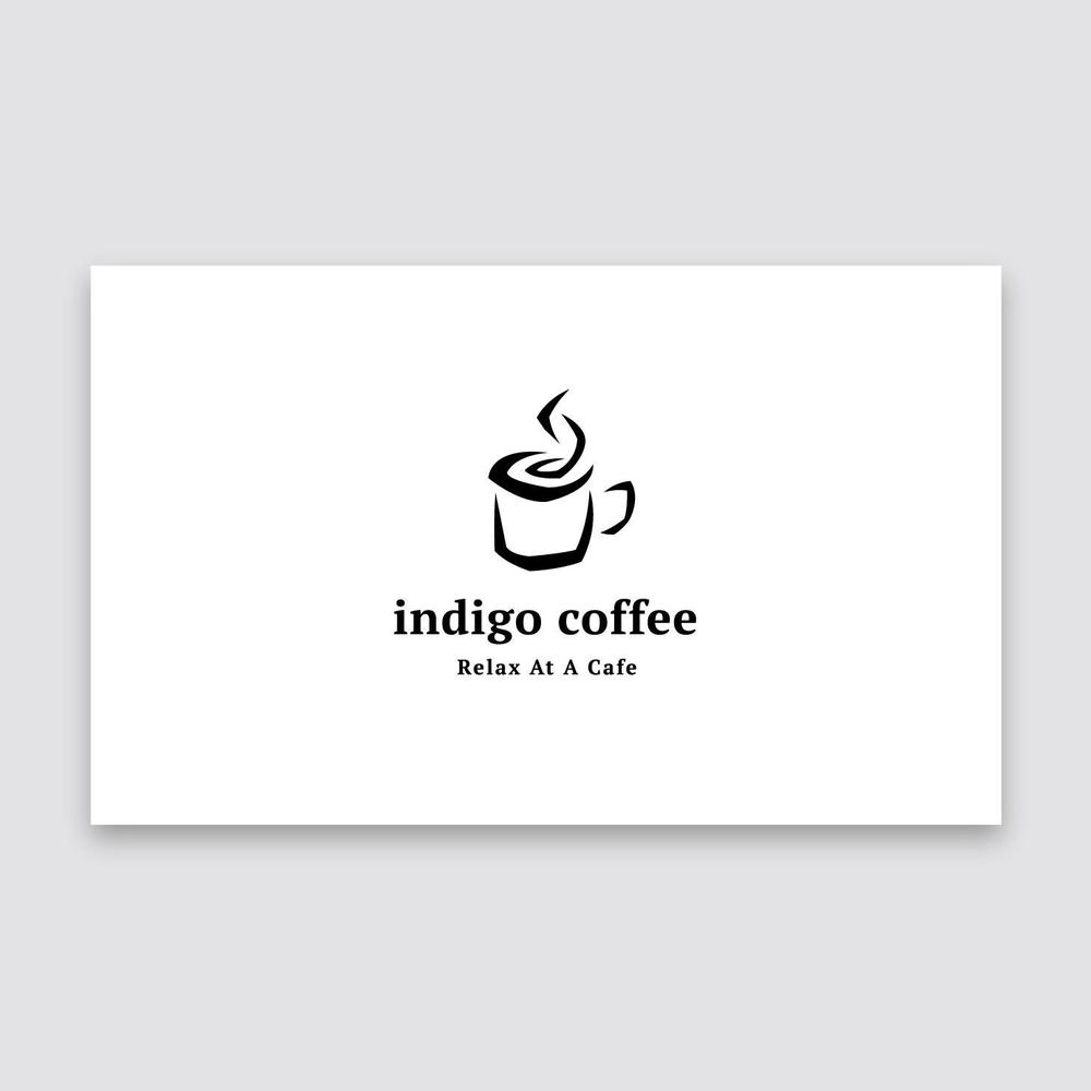 タイバンコクにも進出予定！のカフェ『indigo coffee』のロゴ作製