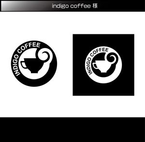 FISHERMAN (FISHERMAN)さんのタイバンコクにも進出予定！のカフェ『indigo coffee』のロゴ作製への提案