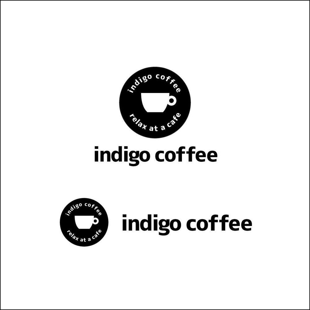 タイバンコクにも進出予定！のカフェ『indigo coffee』のロゴ作製