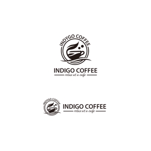 design vero (VERO)さんのタイバンコクにも進出予定！のカフェ『indigo coffee』のロゴ作製への提案