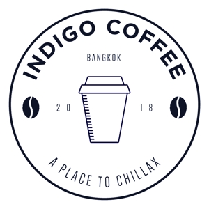 SIDEKICK (satocy)さんのタイバンコクにも進出予定！のカフェ『indigo coffee』のロゴ作製への提案